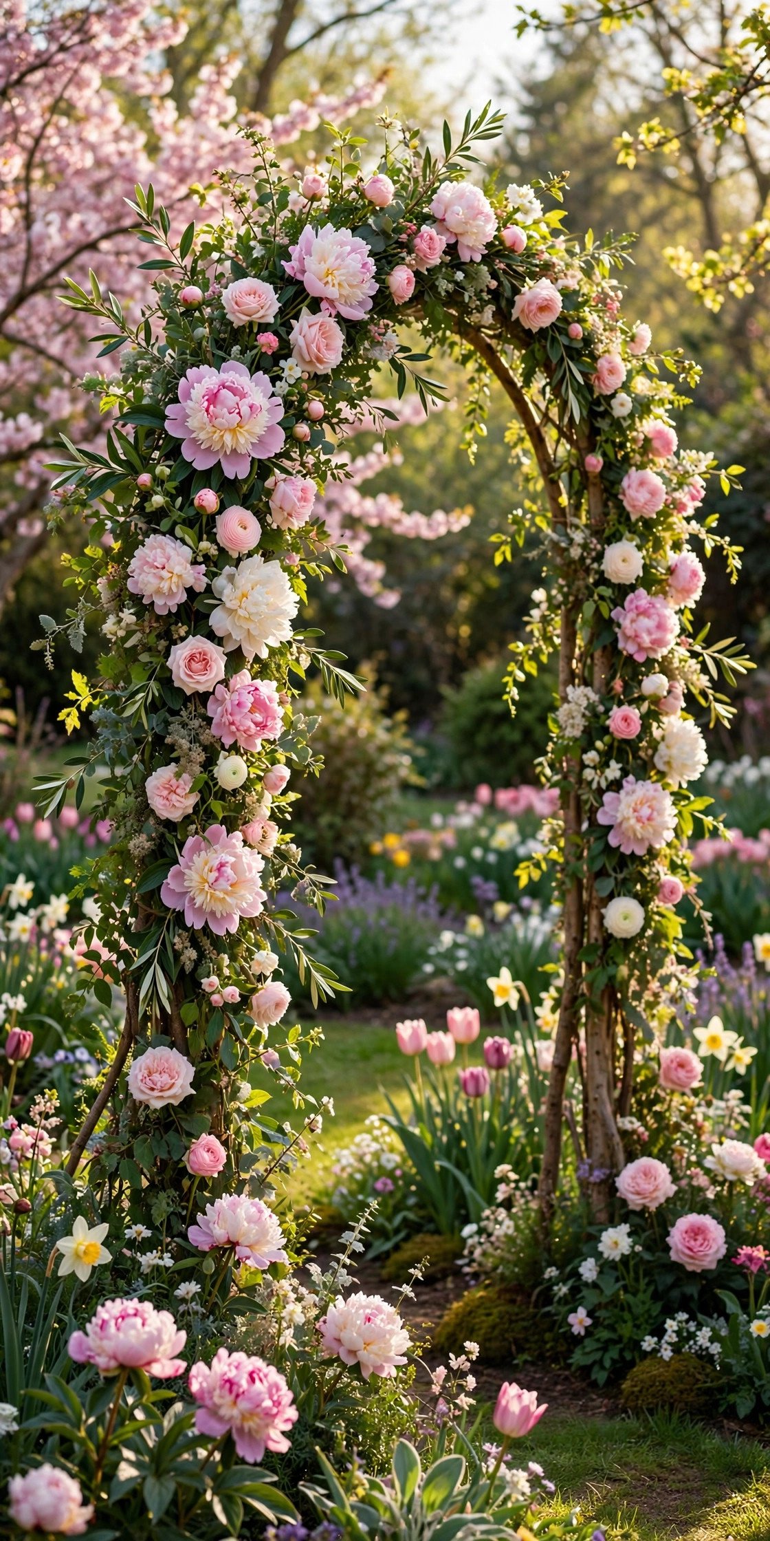 Garden Ceremony Arch — spring wedding inspiration for a 2027 celebration