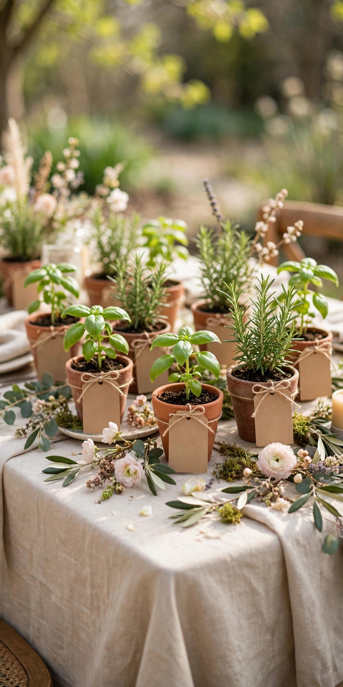 Herb Garden Favors — spring wedding inspiration for a 2027 celebration
