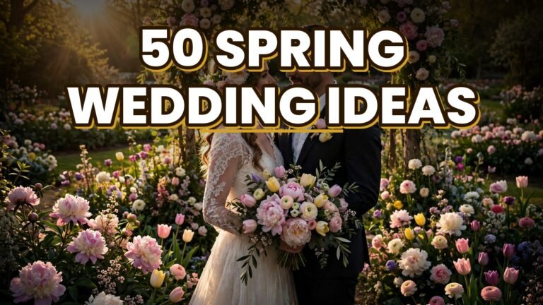 50 Spring Wedding Ideas (2027)