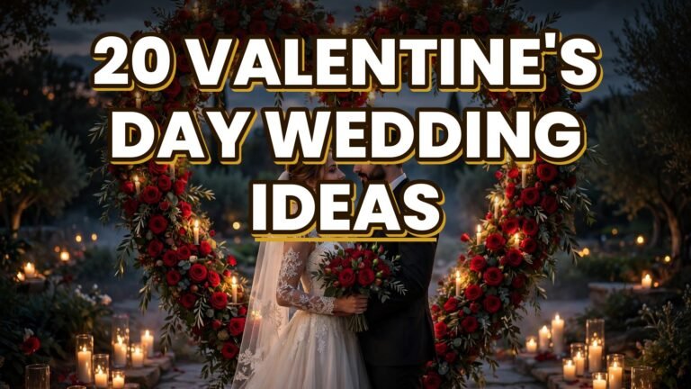 20 Valentine’s Day Wedding Ideas (2027)