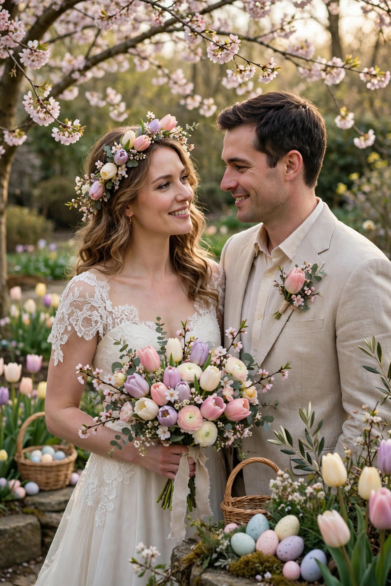 15 Easter Wedding Ideas inspiration with seasonal styling, elegant decor and joyful celebration details