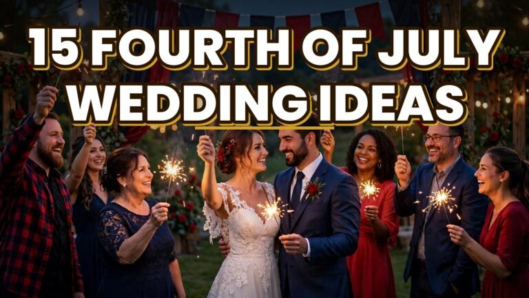 15 Fourth of July Wedding Ideas (2027)