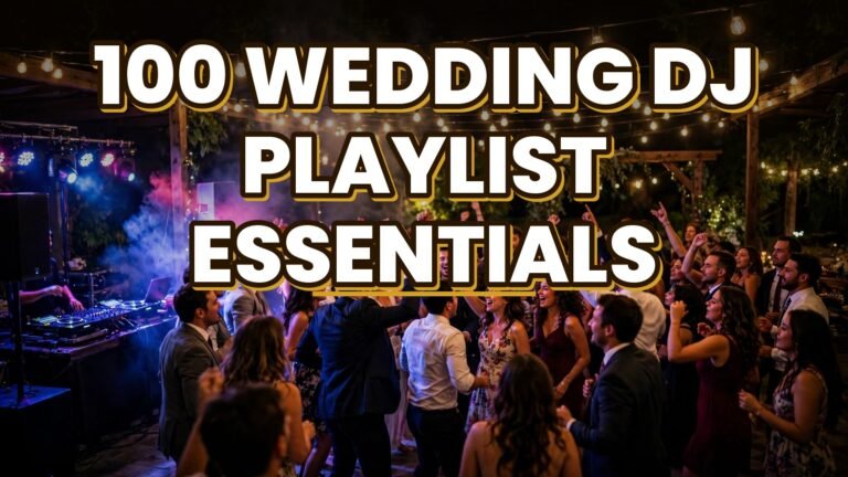 100 Wedding DJ Playlist Essentials (2027)