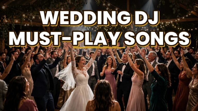Wedding DJ Must-Play Songs (2027)