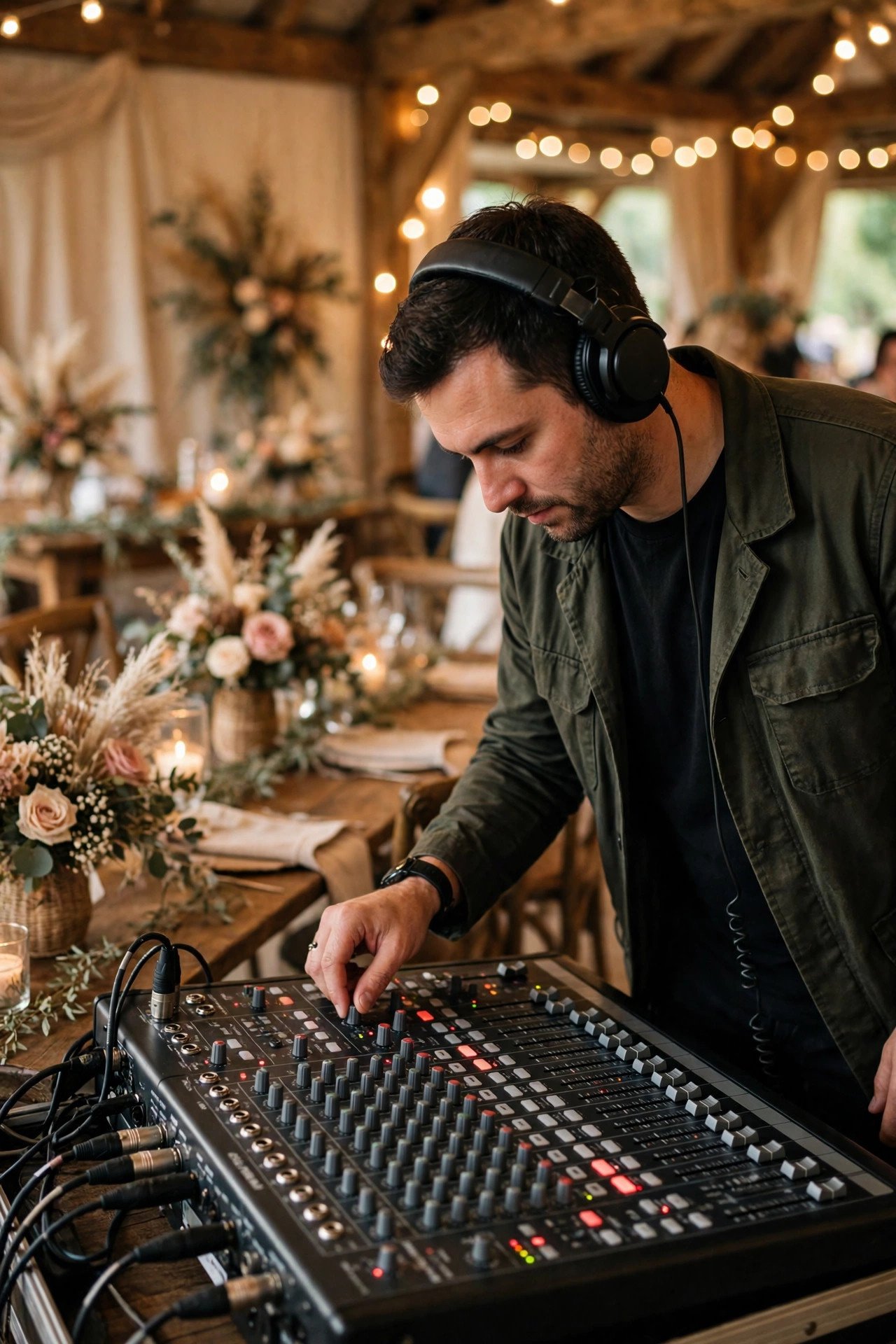 Wedding reception dance floor during How loud will it be — and can we set a limit?