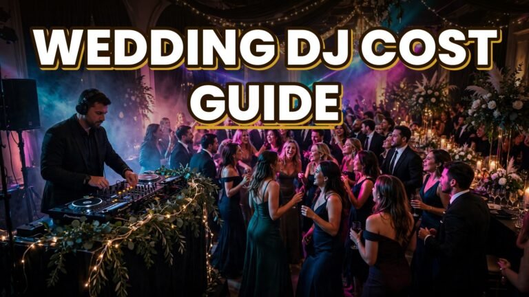 Wedding DJ Cost Guide (2027)