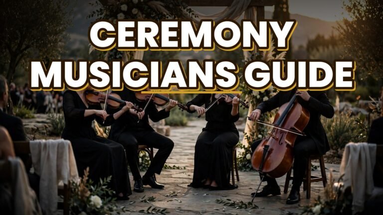 Ceremony Musicians Guide (2027)