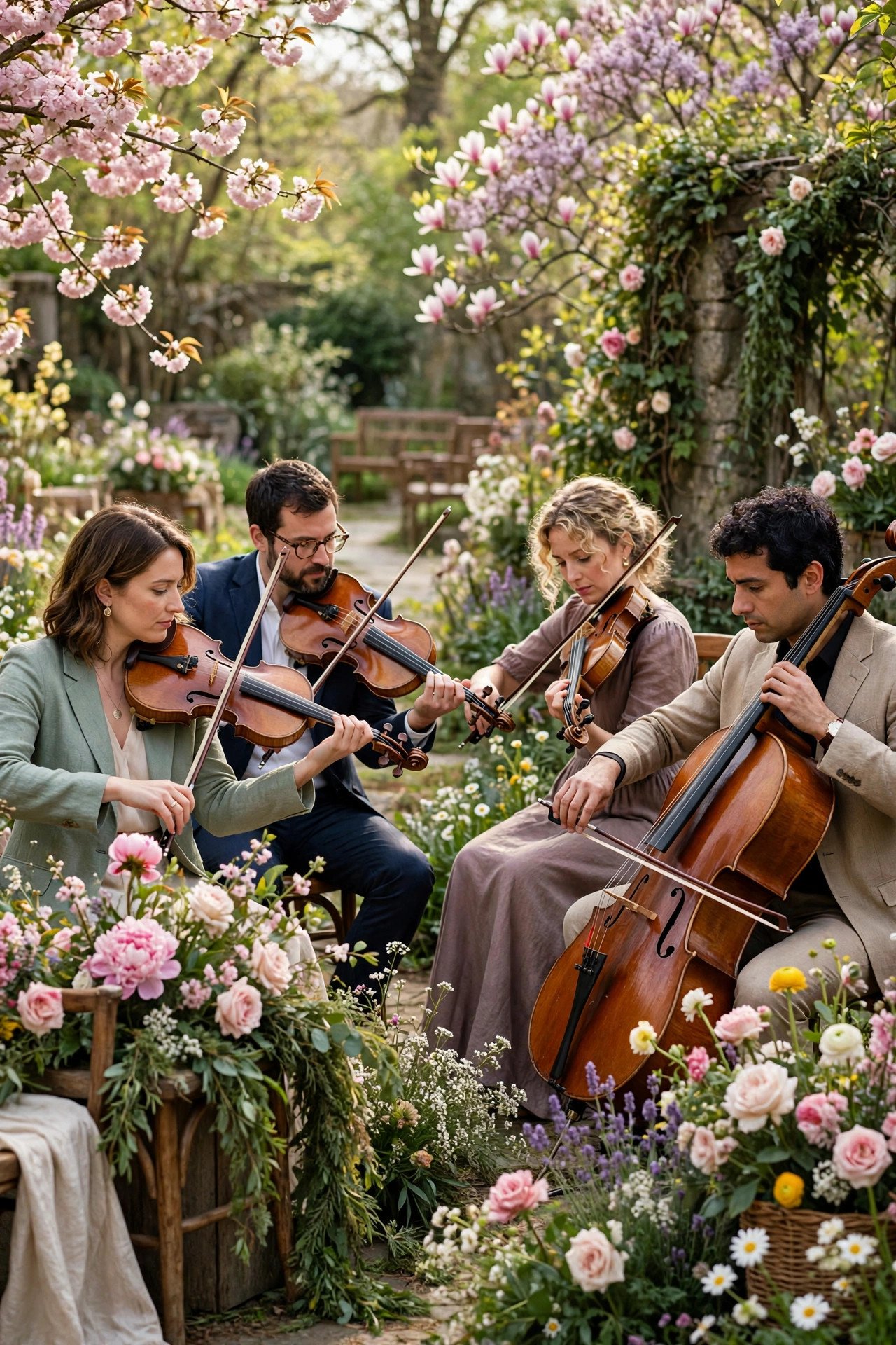 Spring — Vivaldi (Four Seasons) — 30 string quartet songs inspiration at a 2027 wedding