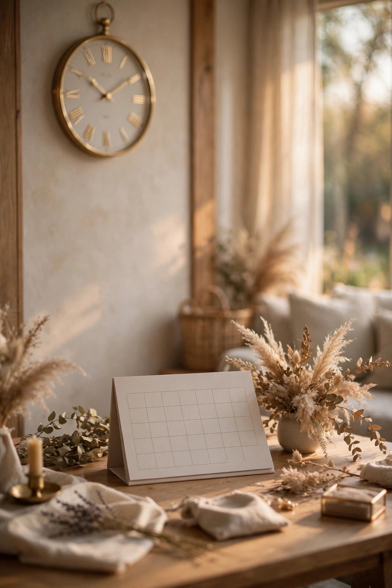 Exact Start and End Times — Couple reviewing a wedding DJ contract together at a table