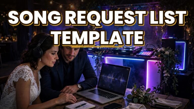 Song Request List Template (2027)