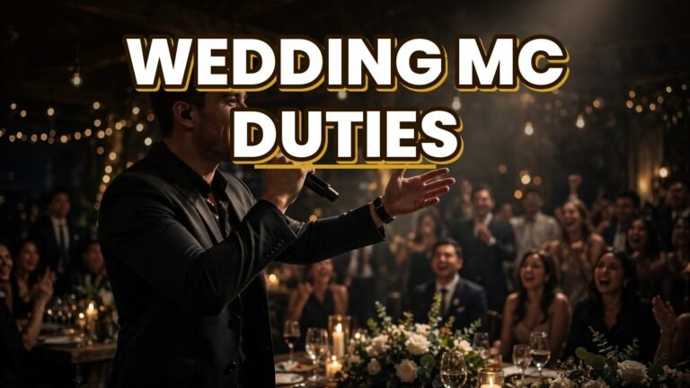 Wedding MC Duties (2027)