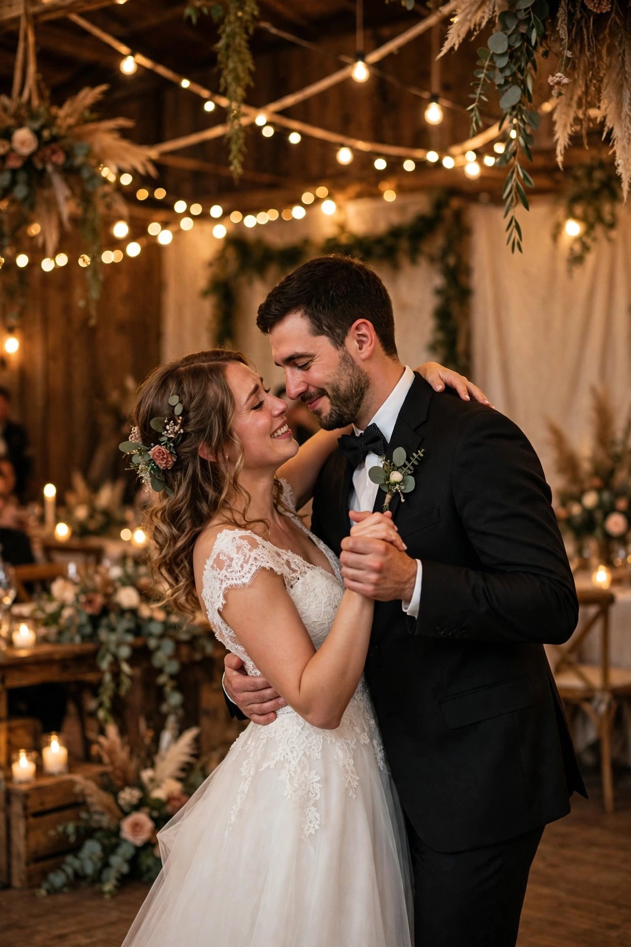 Emotional first dance moment