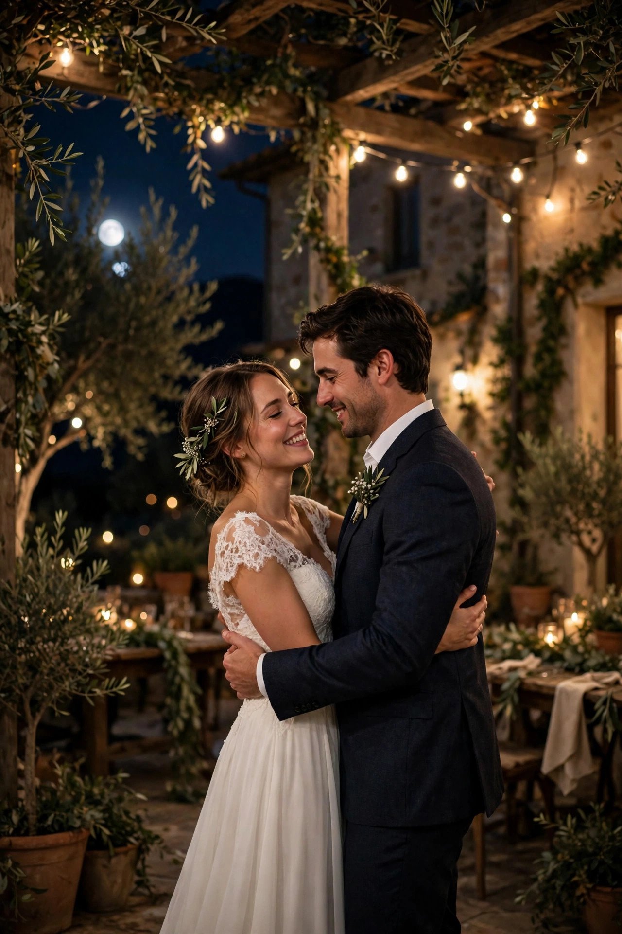 Couple dancing to a crooner classic
