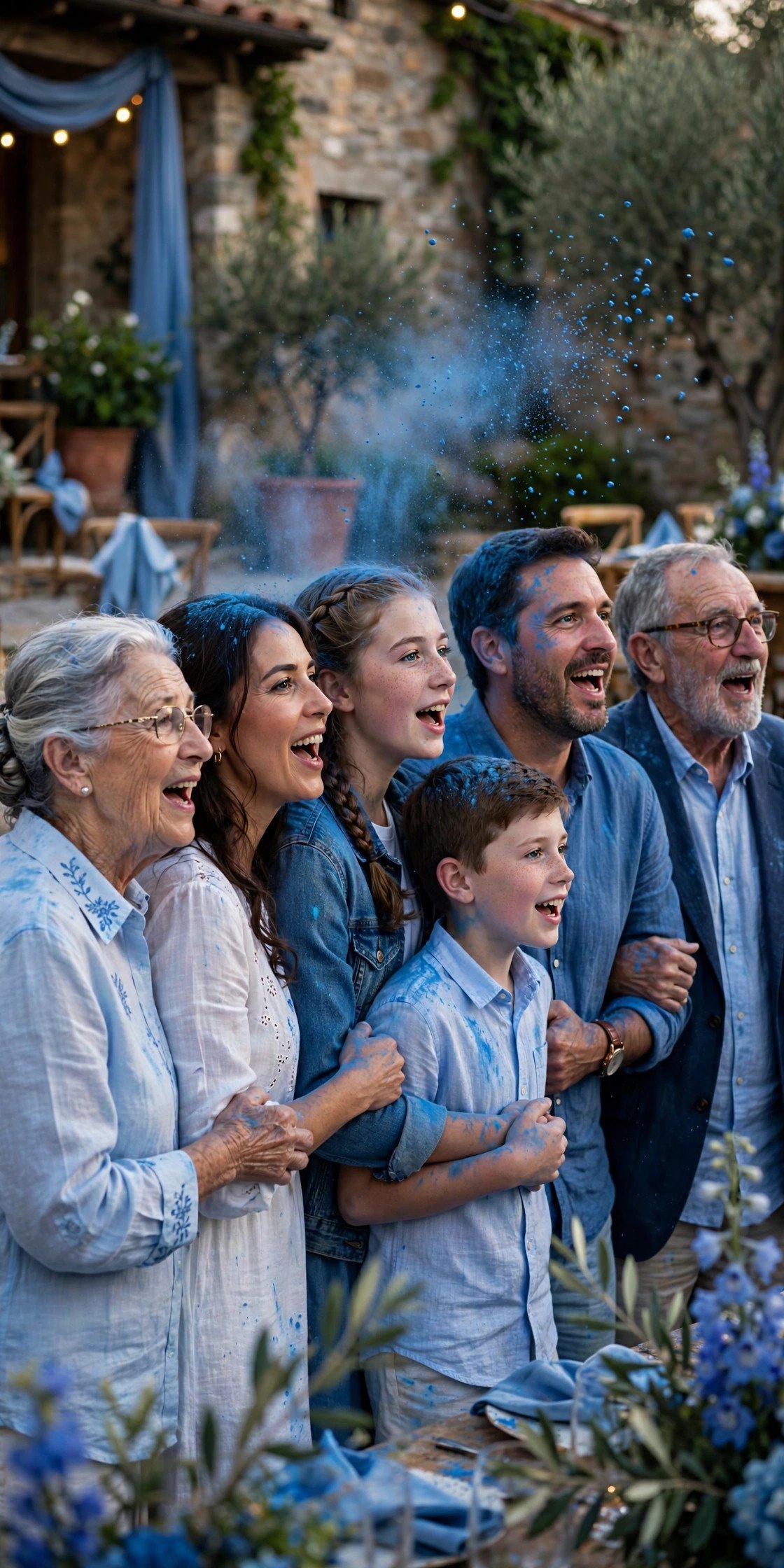 Every generation arm in arm singing the finale