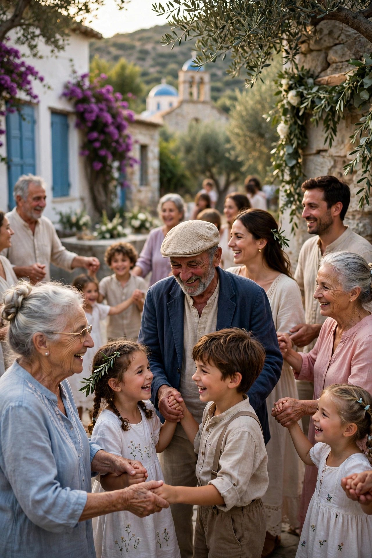 Gentle all-ages circle dance