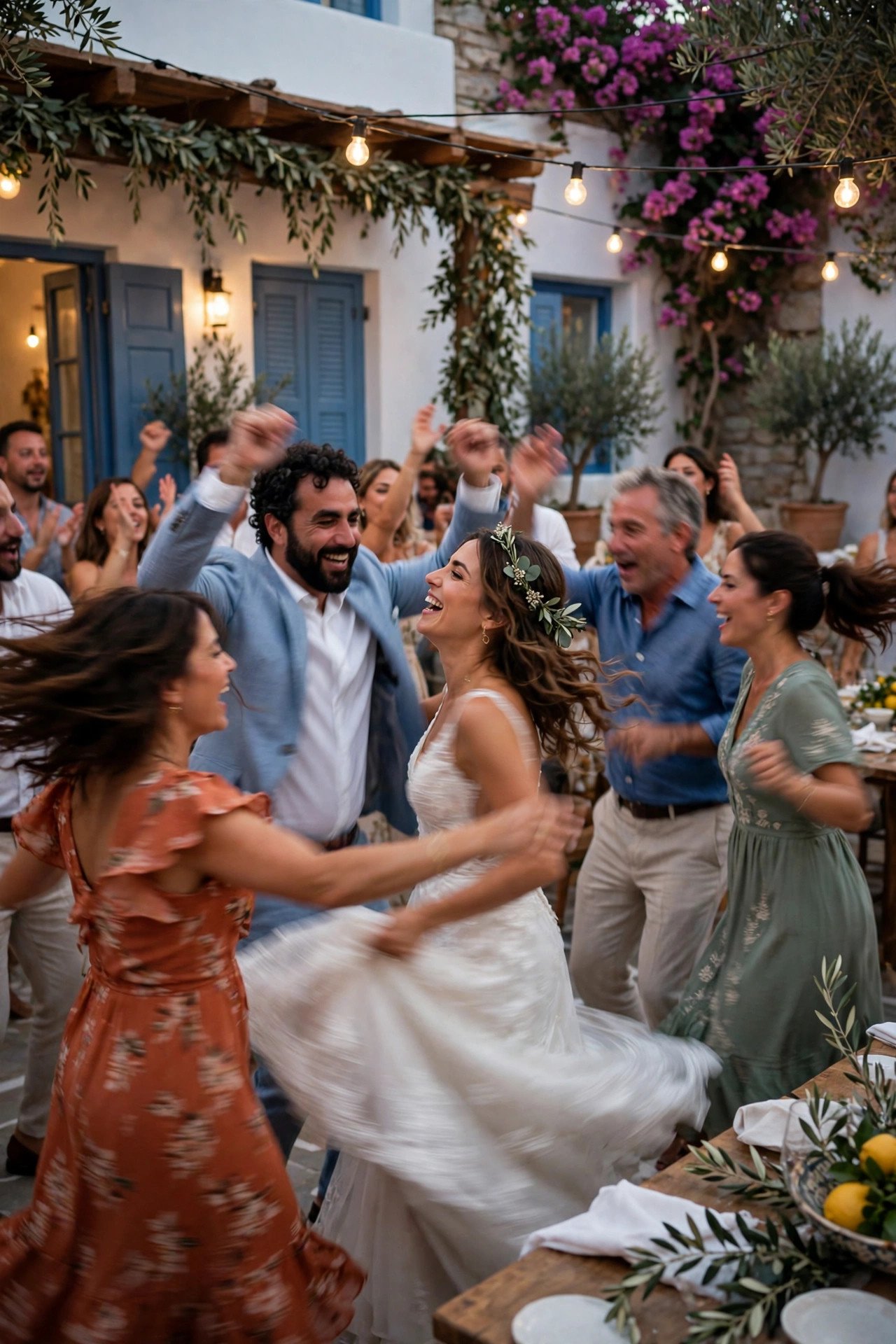 High-energy dancing to Misirlou