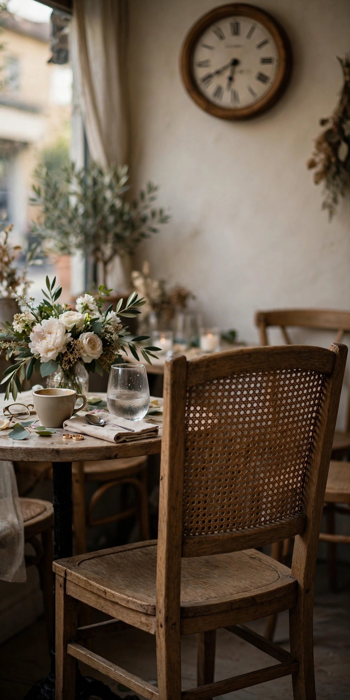 Wedding reception moment: arrives Late to Consultations