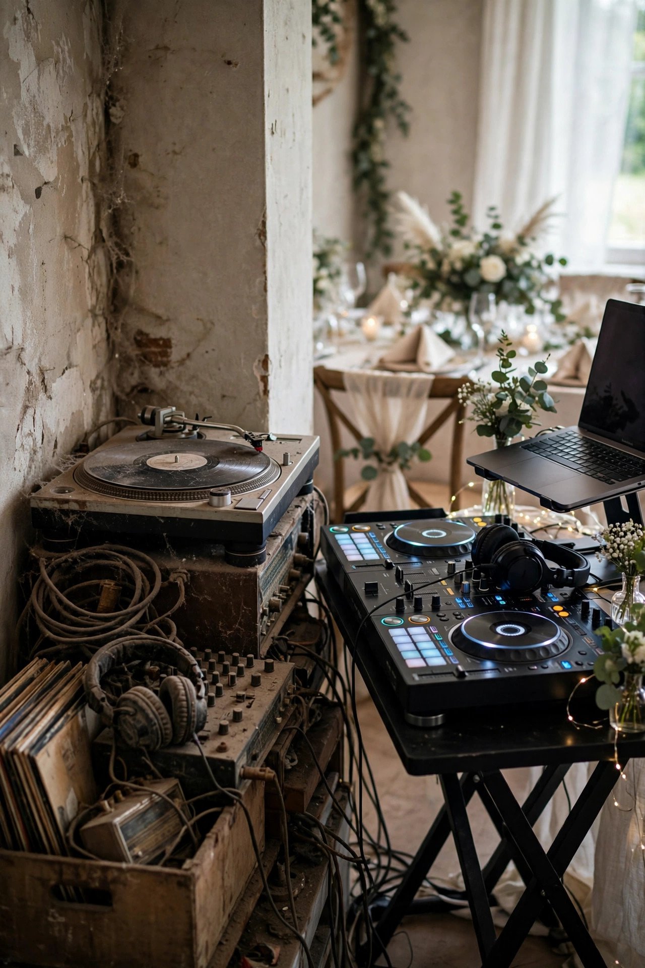 Wedding reception moment: outdated Gear and No Lighting Plan