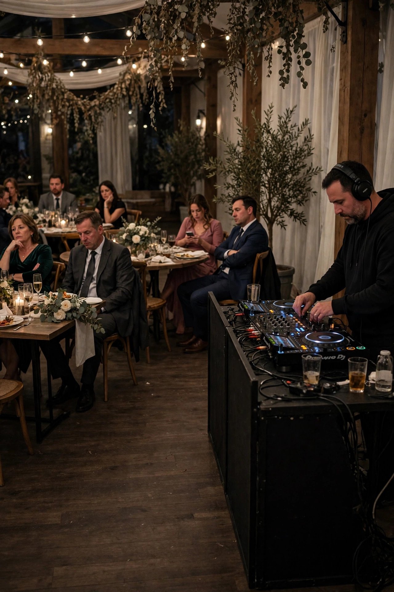 Wedding reception moment: plays Only Their Own Favorites