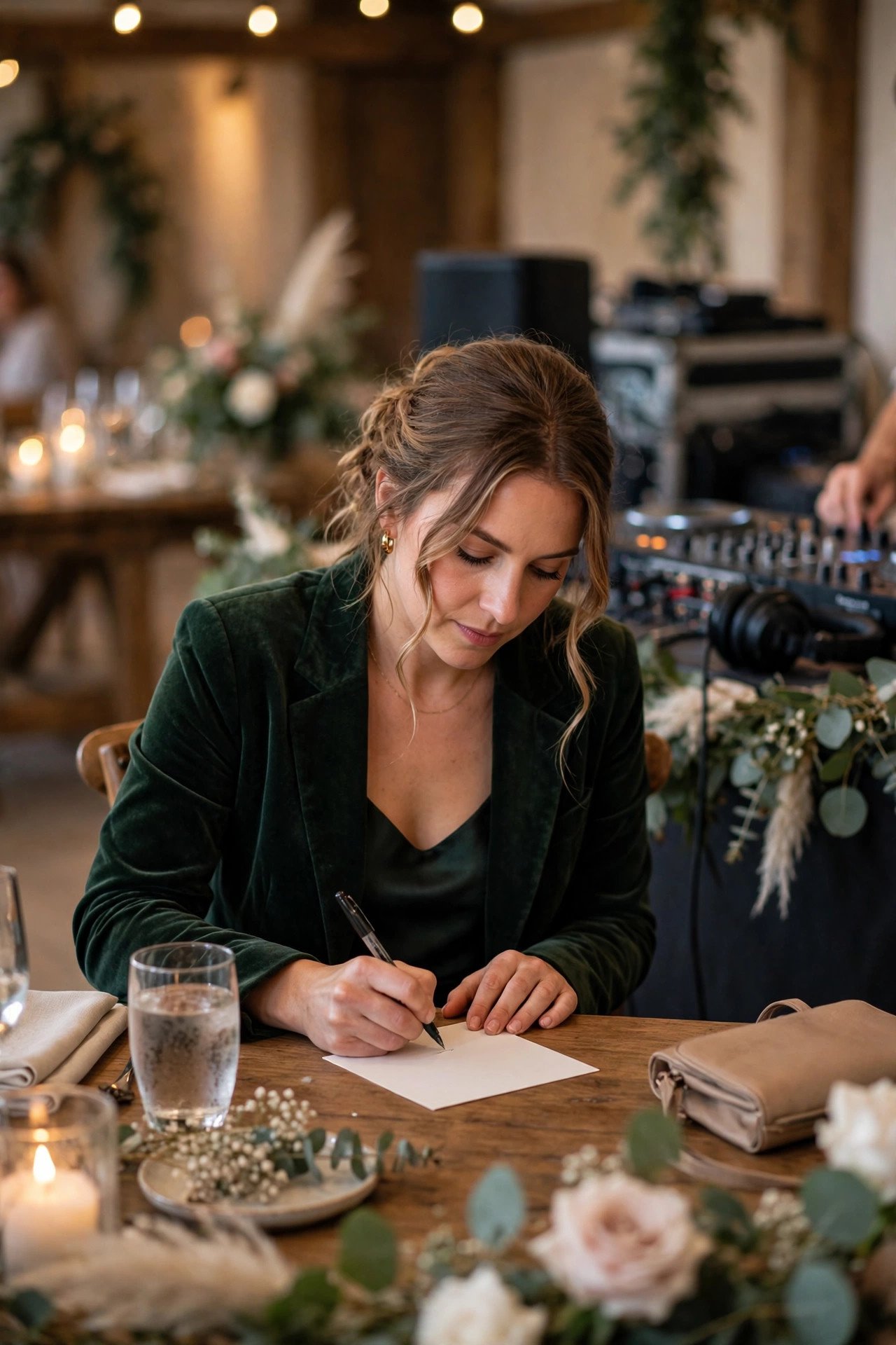 Wedding reception moment: no Plan for Song Requests