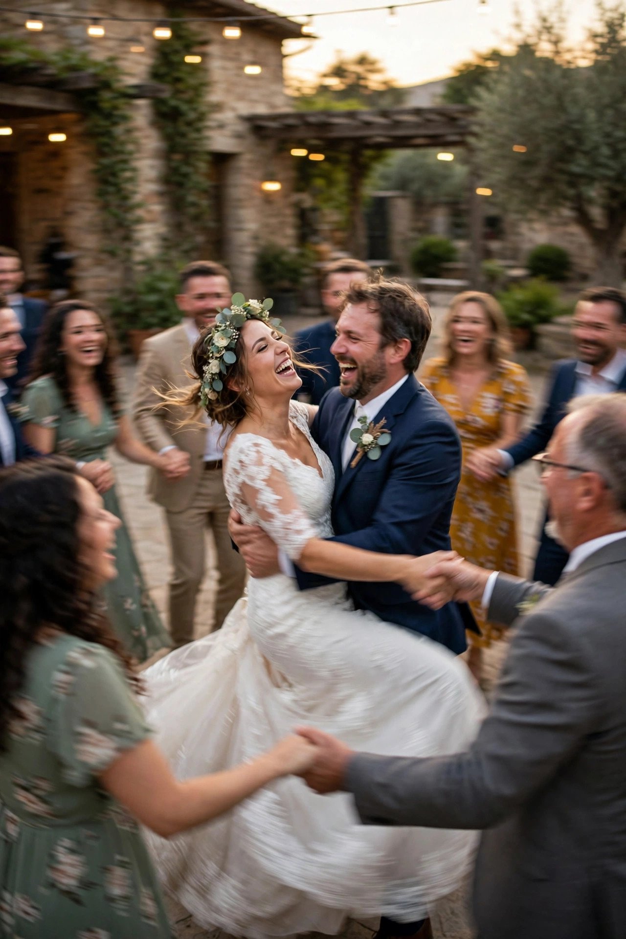 Wedding reception moment: balbeli Oto