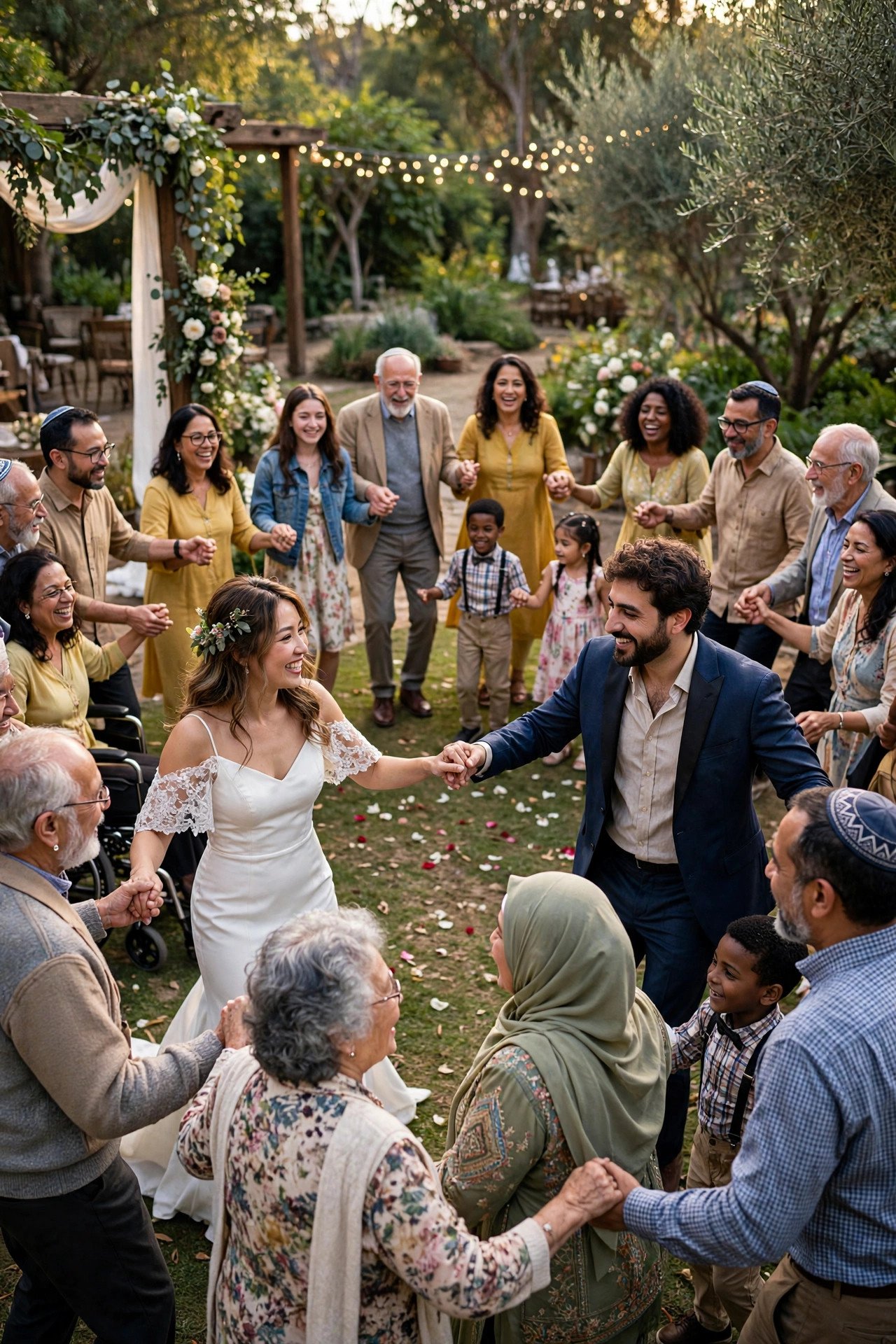 Wedding reception moment: kol Haolam Kulo