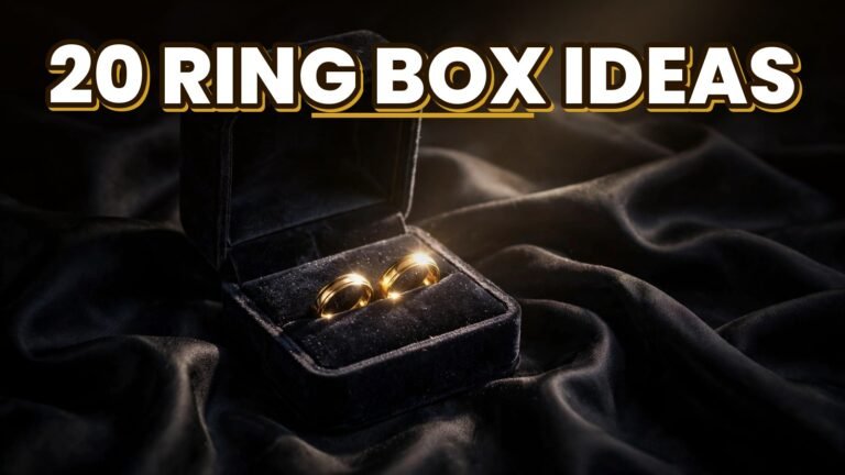 20 Ring Box Ideas (2027)