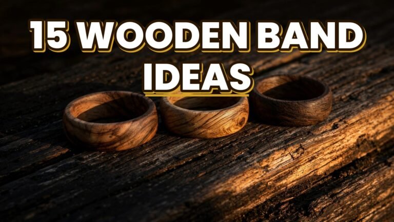 15 Wooden Band Ideas (2027)
