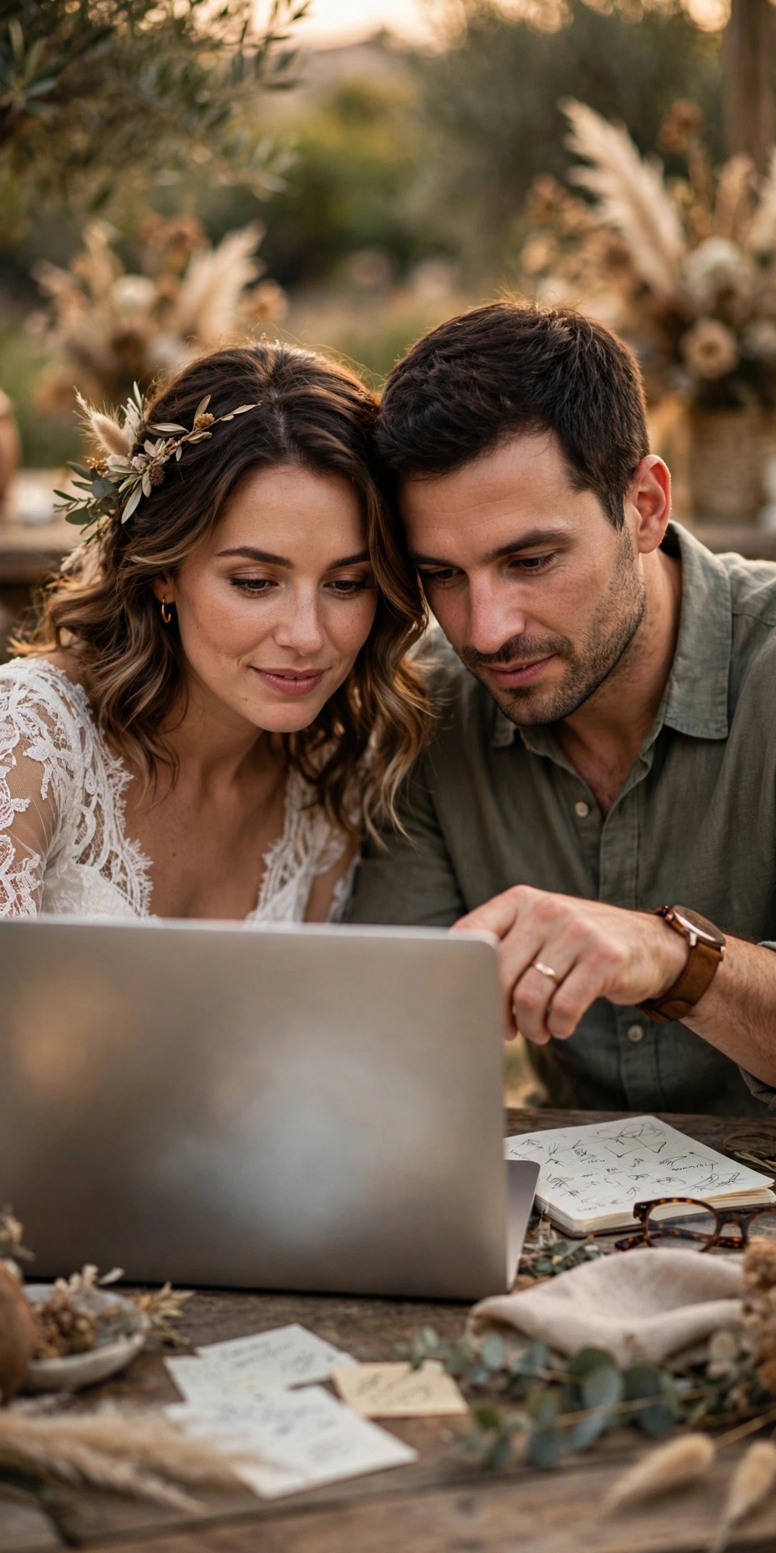 Wedding hashtag generator tool concept Surname Combiner Generator