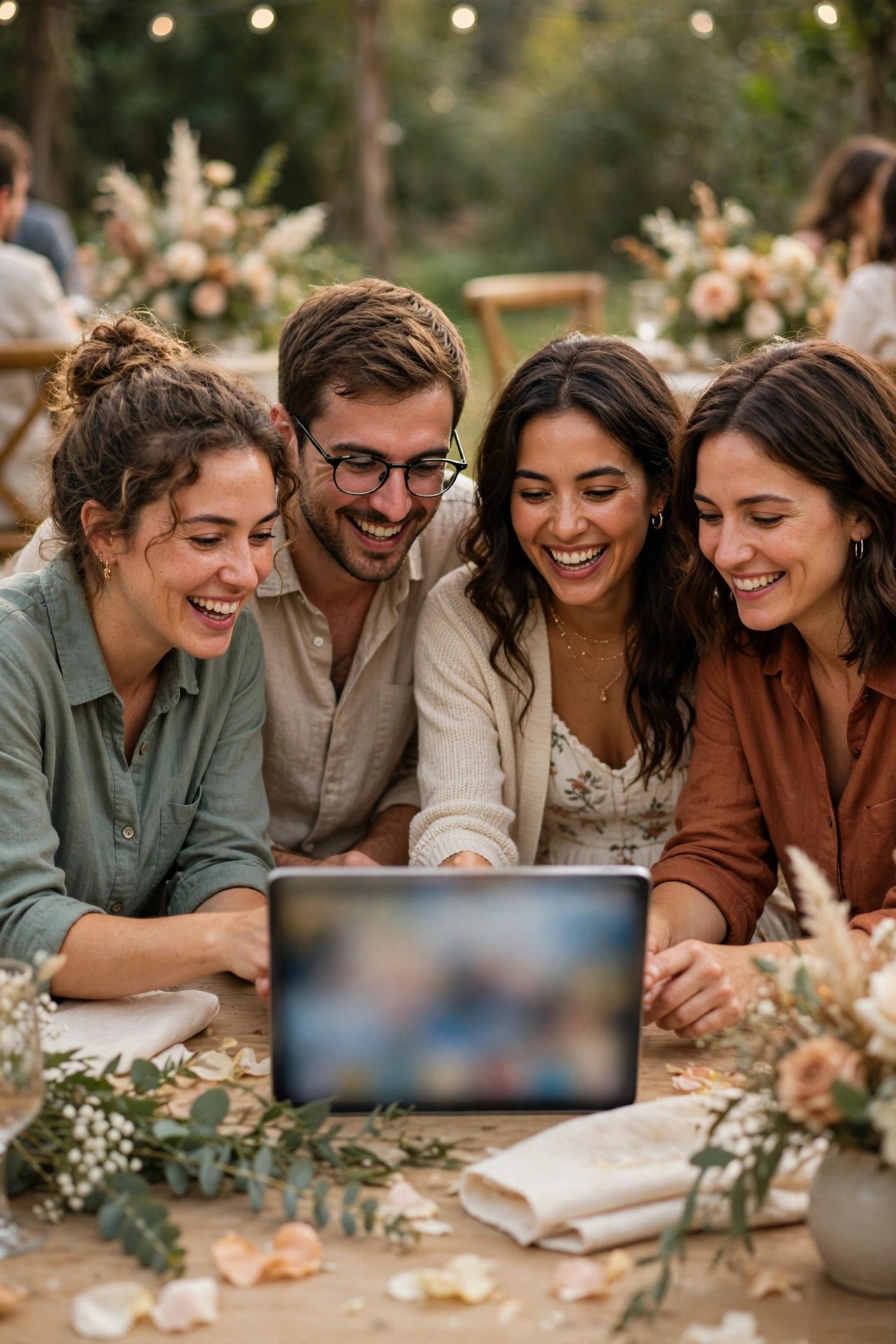 Wedding hashtag generator tool concept First-Name Mashup Tool