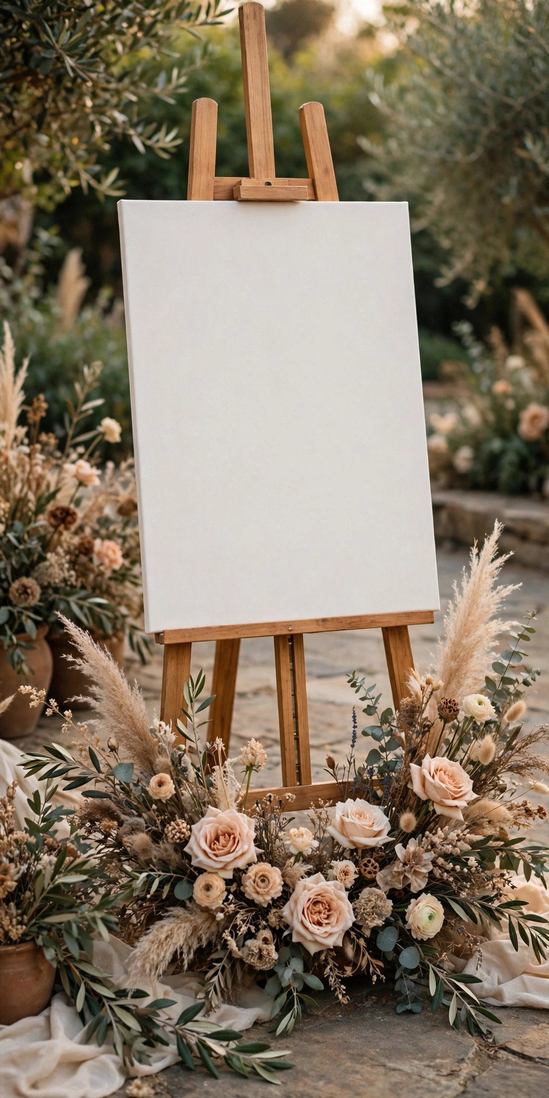 Wedding hashtag generator tool concept Signage Mock-Up Preview