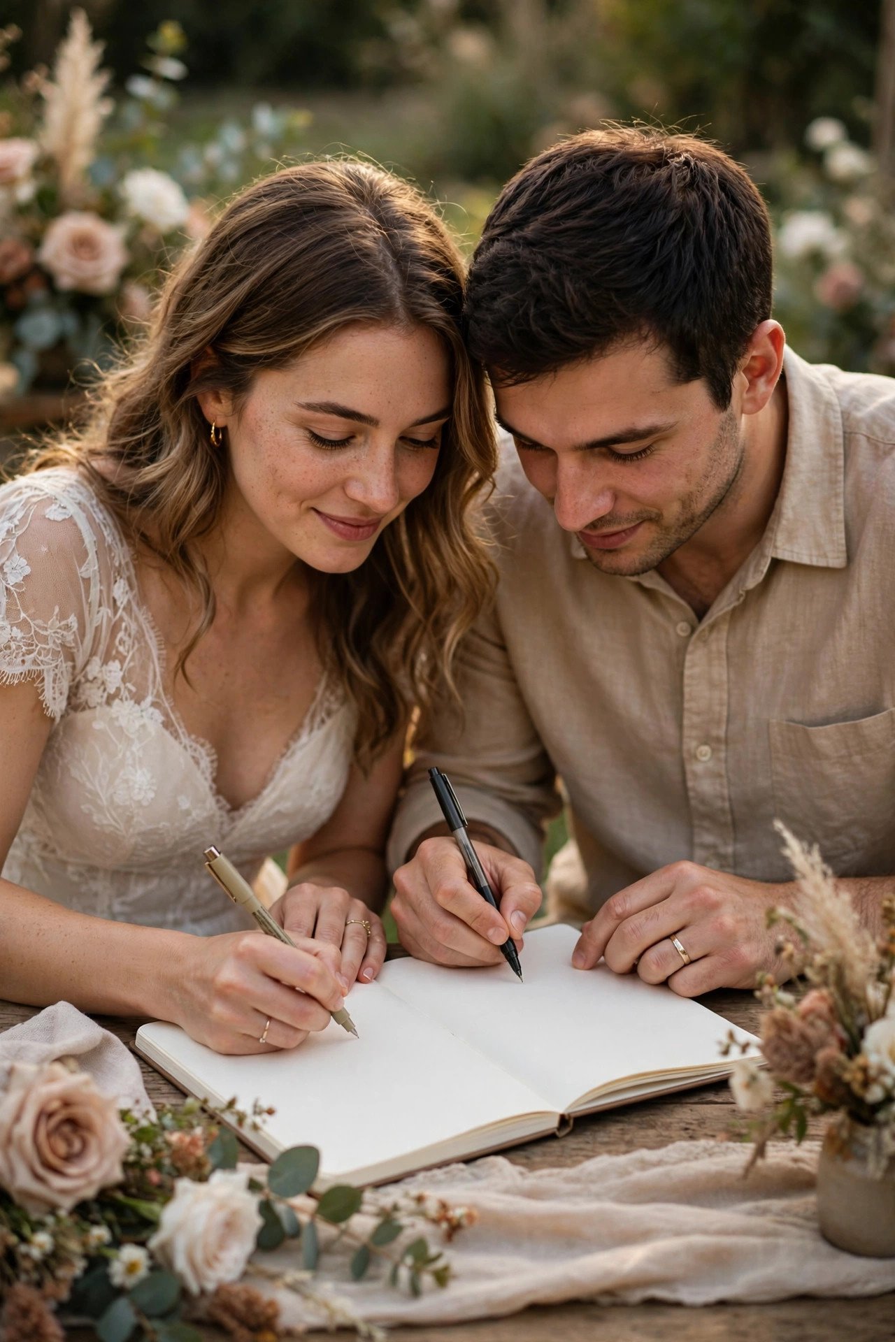 Wedding hashtag generator tool concept Hyphenated Name Generator