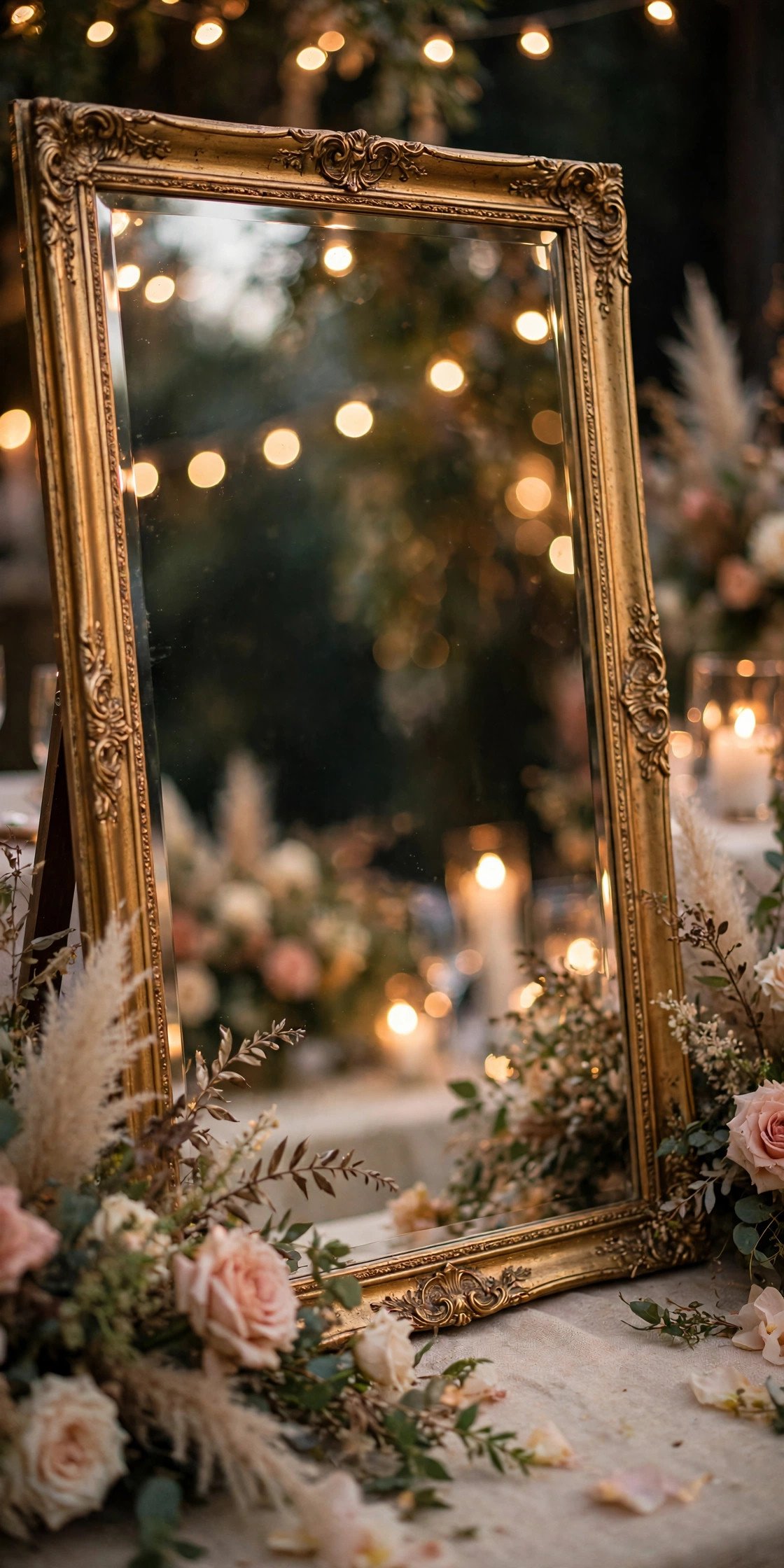 Wedding hashtag sign displaying WilsonToBe
