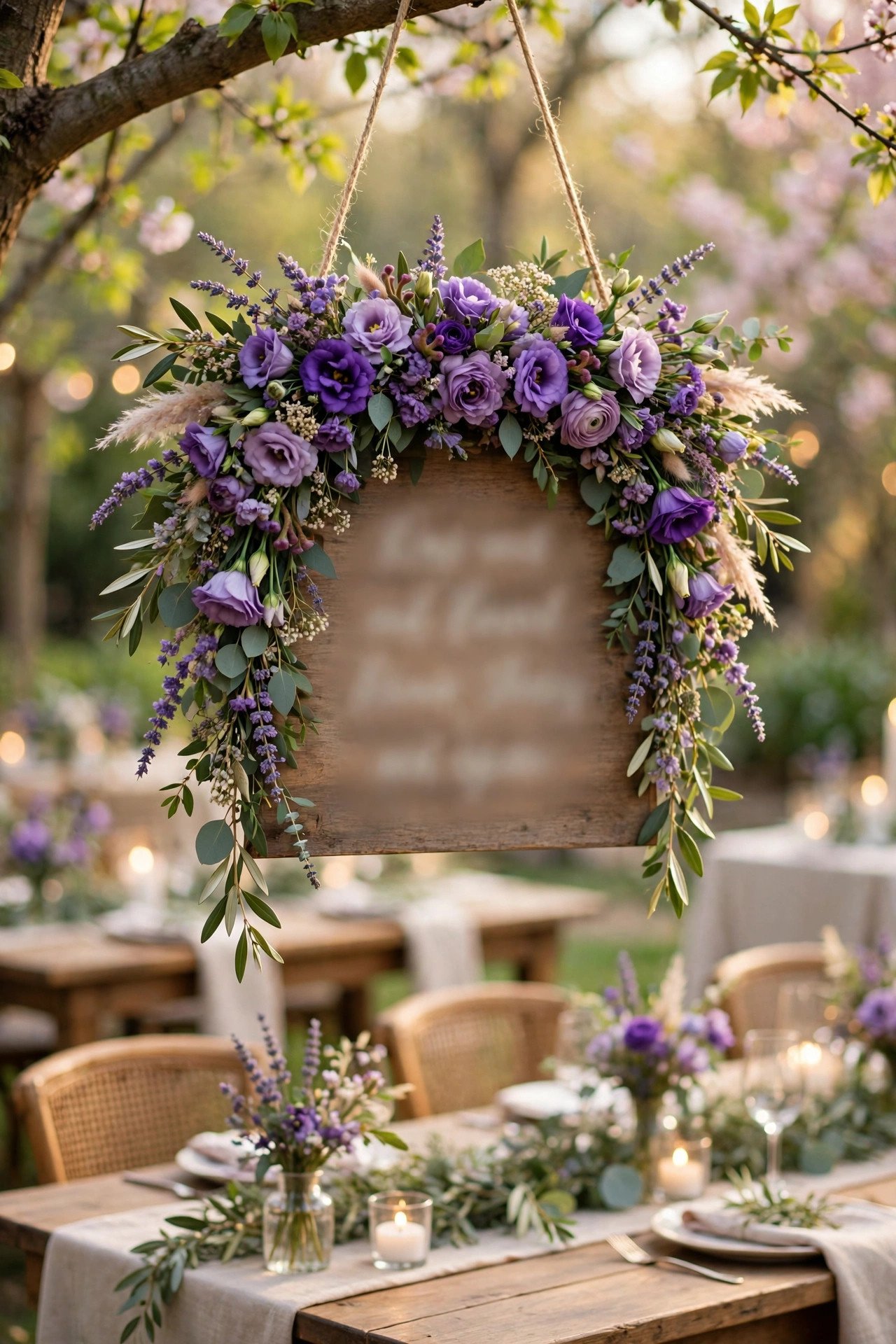 Wedding hashtag sign displaying MartinToBe