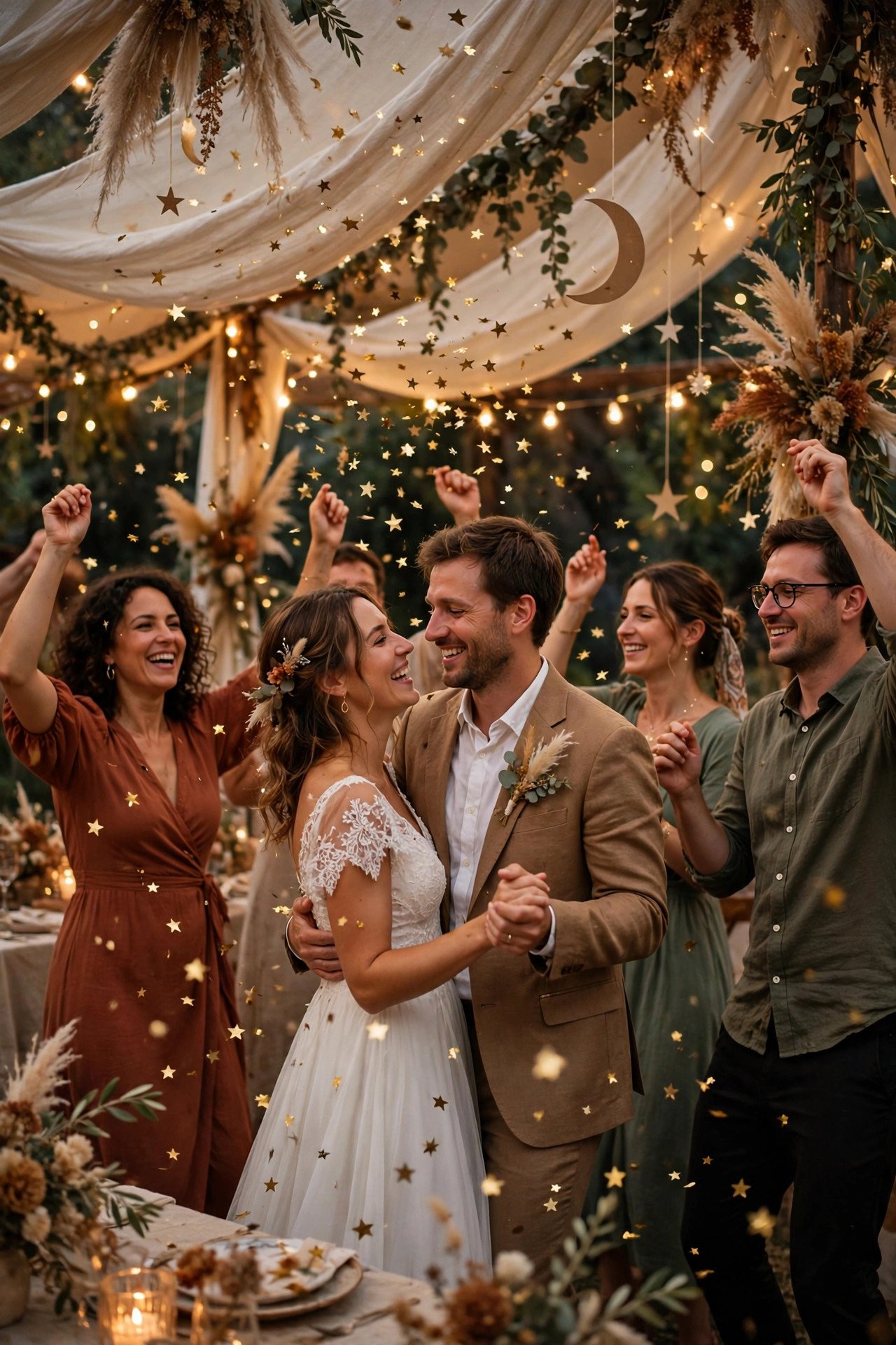 Wedding hashtag sign displaying WrittenInTheHarriss