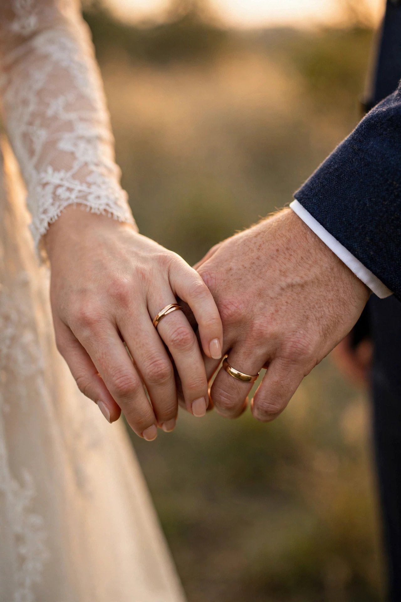 Wedding hashtag sign displaying BrownMeetsForever