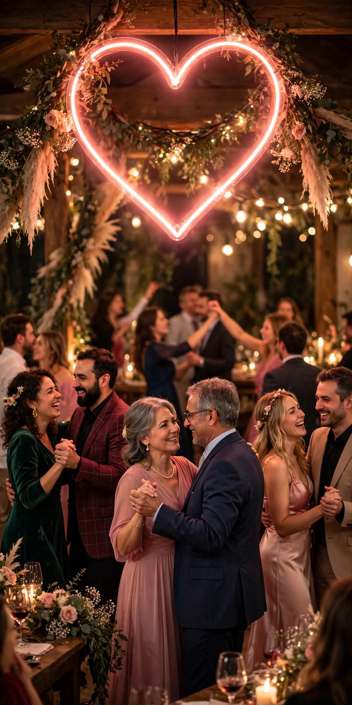 Wedding hashtag idea #RodriguezEndlessLove shown on elegant reception signage