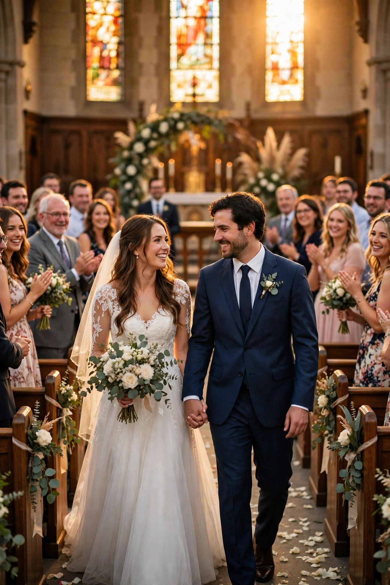 #JustMarried27 — fresh off the aisle.