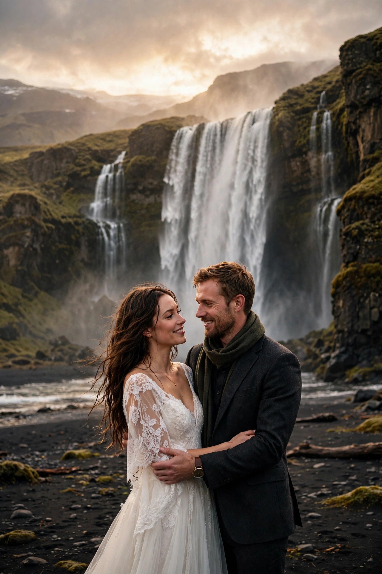 Ice to meet you — and marry you.