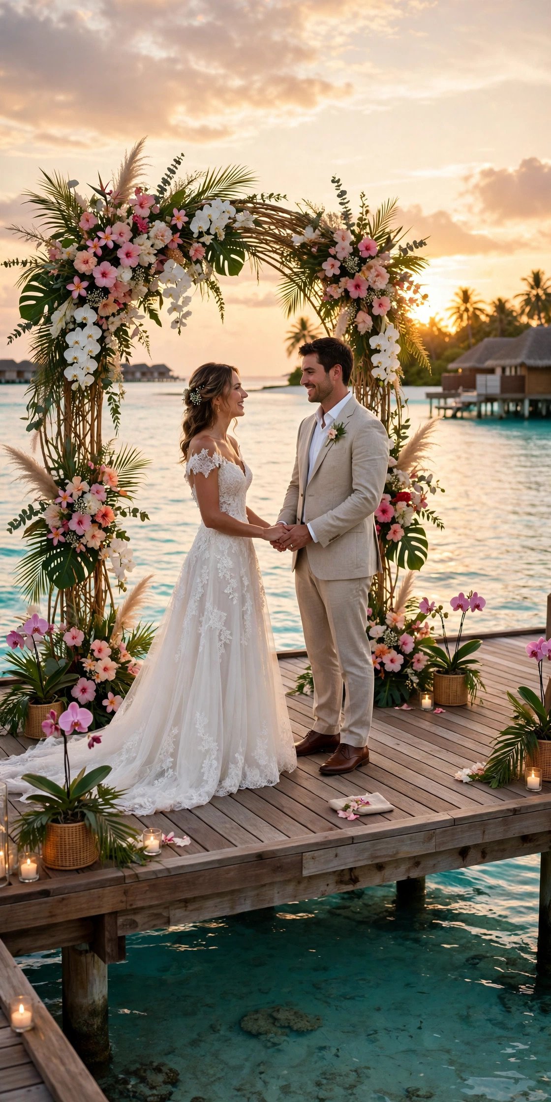 Diving into forever, Maldives style.