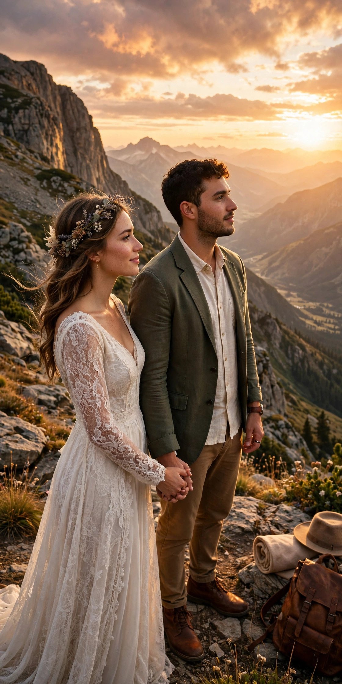 Wanderlust and vows — passports ready.