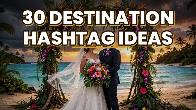 30 Destination Hashtag Ideas (2027)