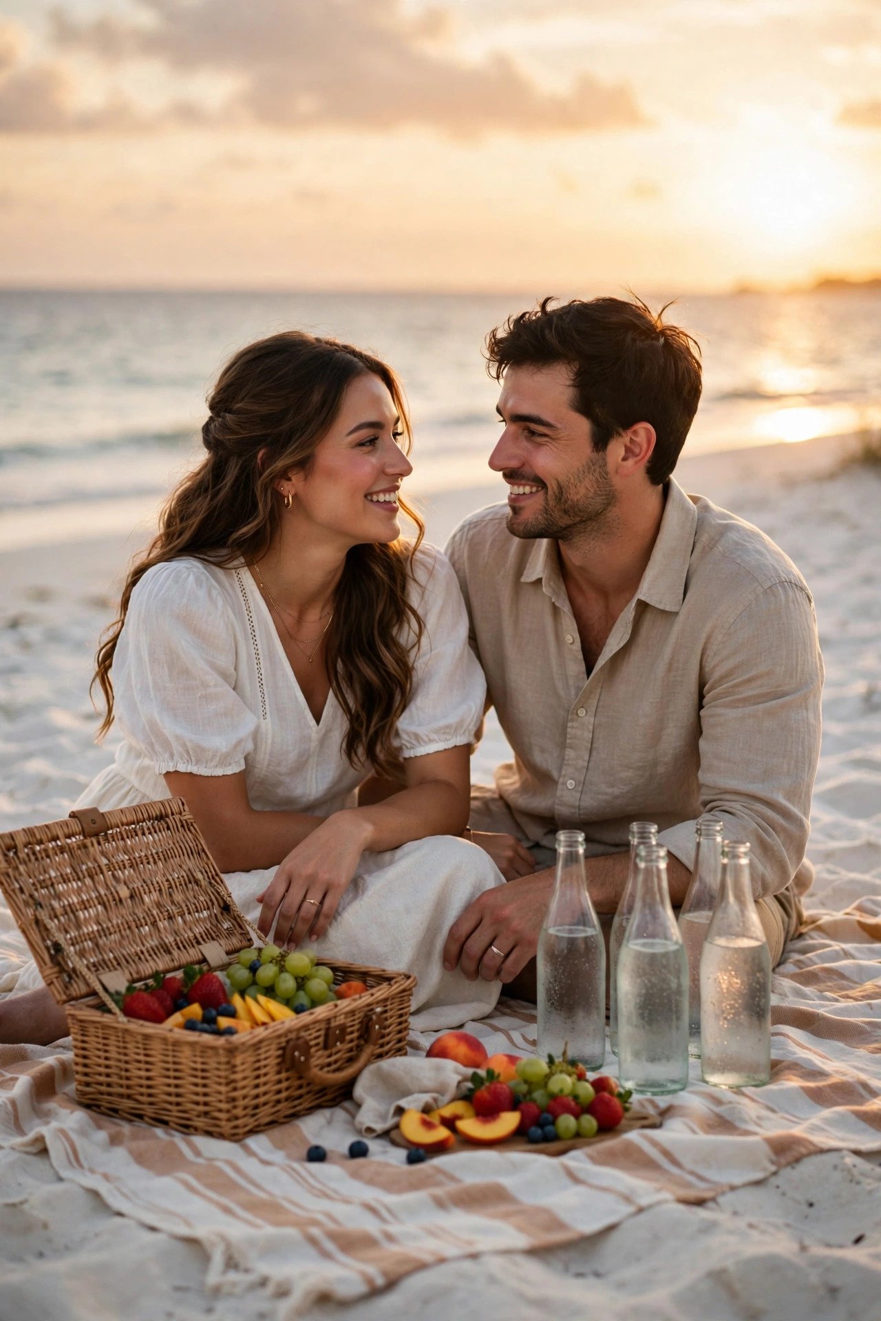 Honeymoon photo post displaying the hashtag EmmaAndLiamHoneymoon2027