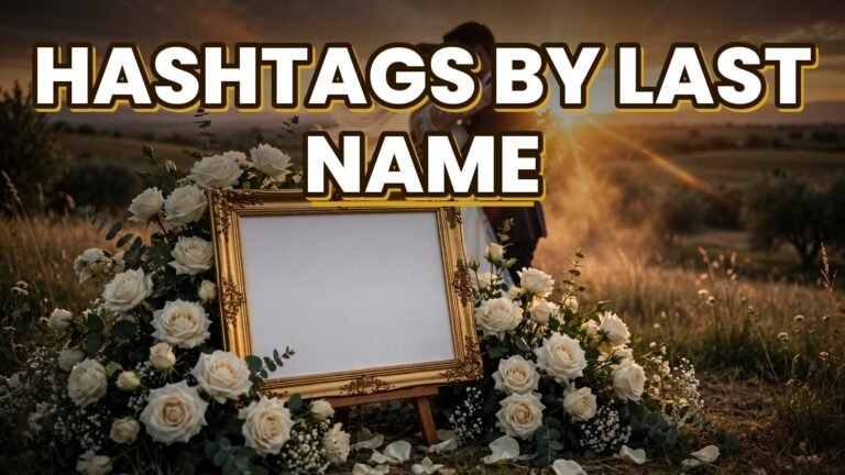 Hashtags by Last Name (2027)