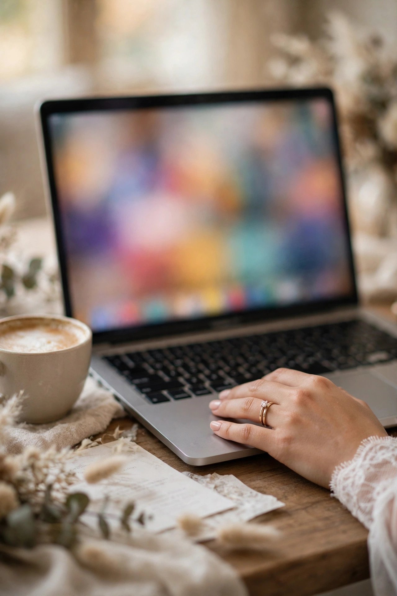 Wedding hashtag contest format: Digital Poll on the Wedding Website