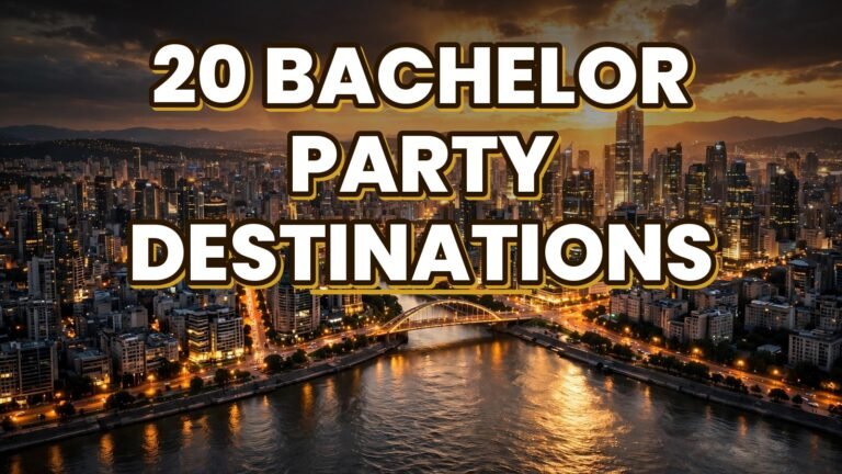 20 Bachelor Party Destinations (2027)
