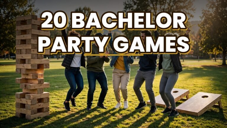 20 Bachelor Party Games (2027)