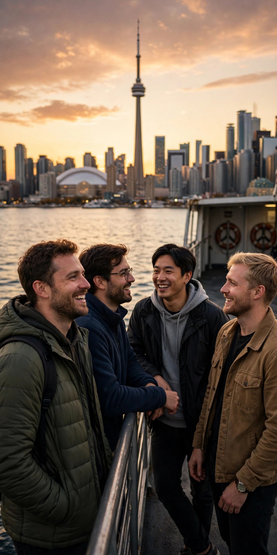 Bachelor party crew on a weekend getaway: Toronto Weekend Trip