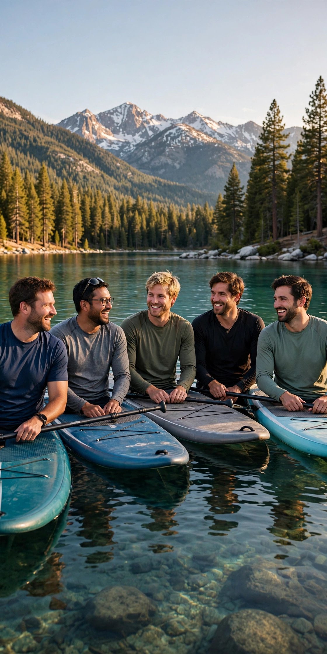 Bachelor party crew on a weekend getaway: Lake Tahoe Weekend