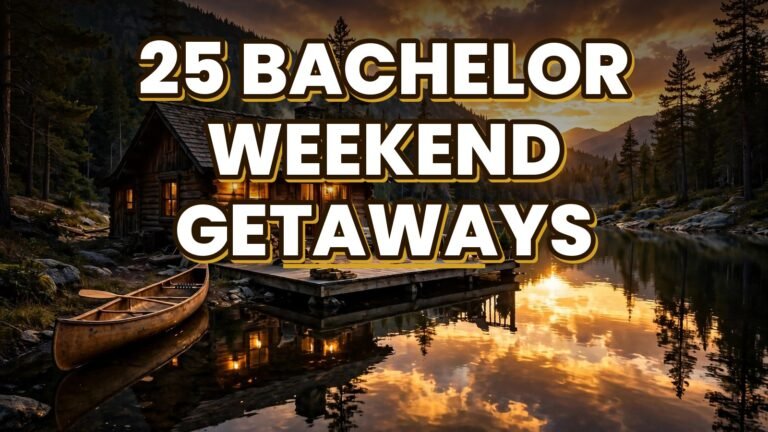 25 Bachelor Weekend Getaways (2027)